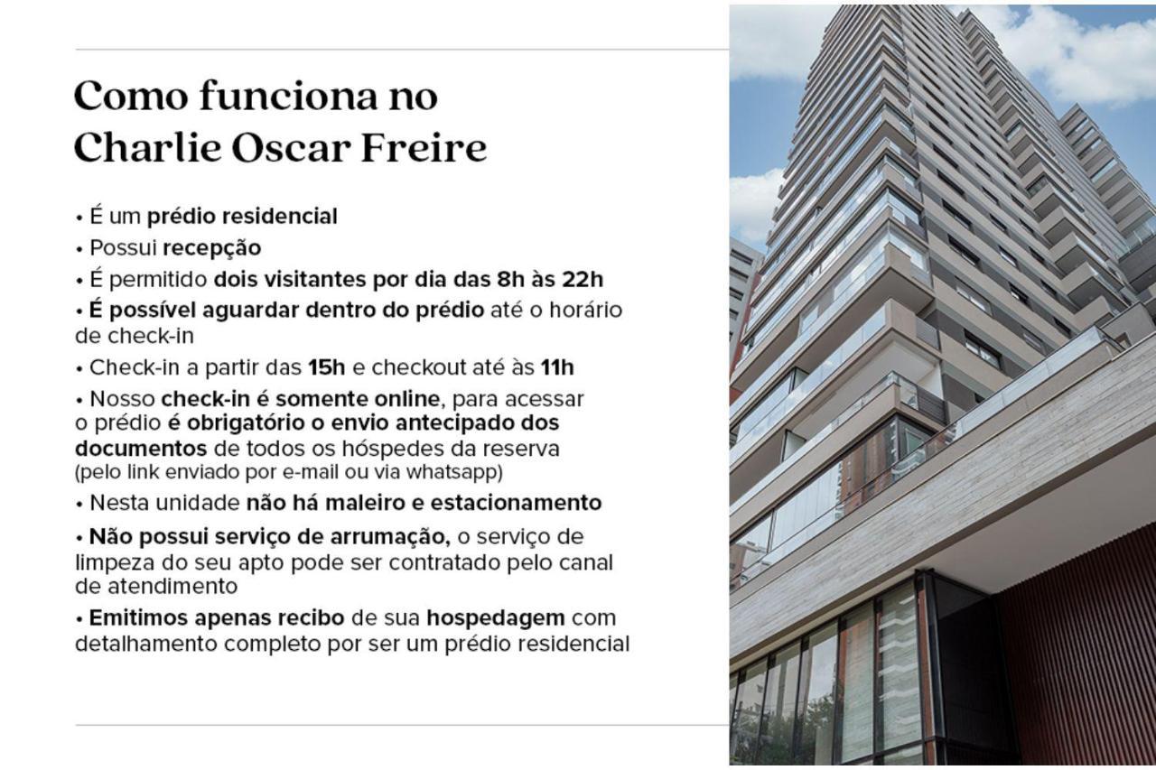 Charlie Oscar Freire Lejlighed São Paulo Eksteriør billede